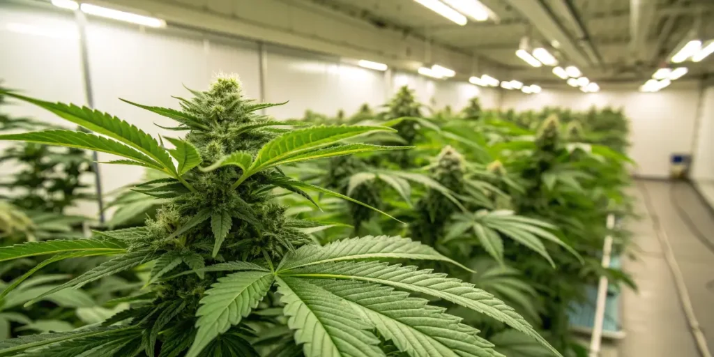 ACDC CBD v profesionální indoor pěstírně