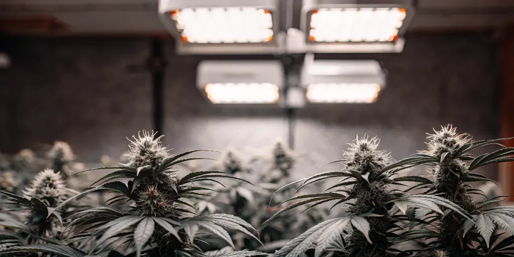 ACDC CBD pod LED osvětlením
