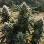 Afghan Kush v kamenité horské krajině
