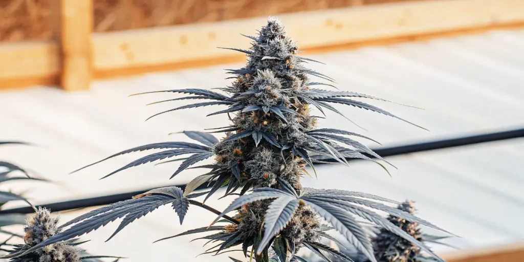 Amnesia CBD konopí v květu