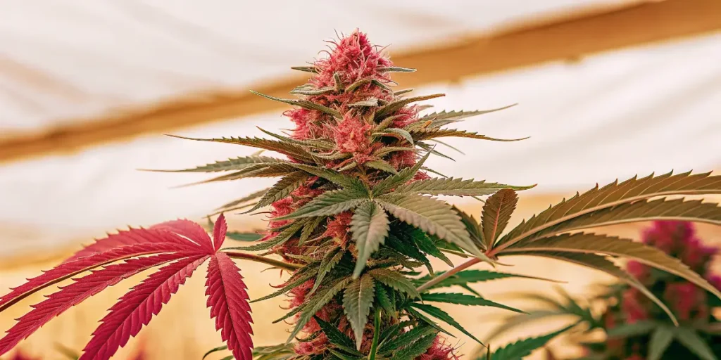 Aurora Indica s fialovými květy