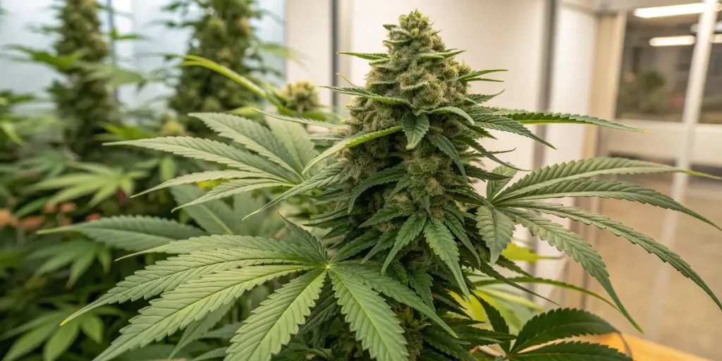 Amnesia Haze s hustými květy