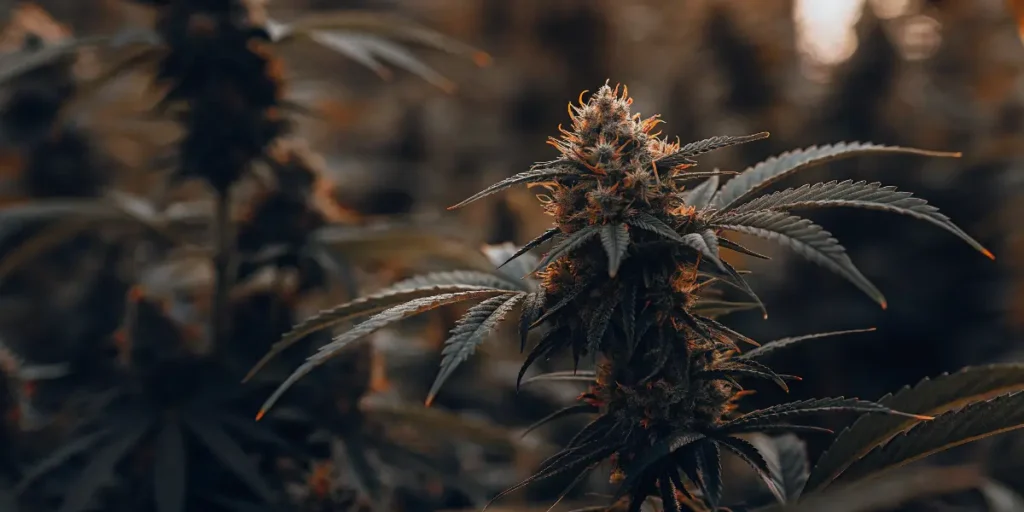 Amnesia Haze ve fázi kvetení